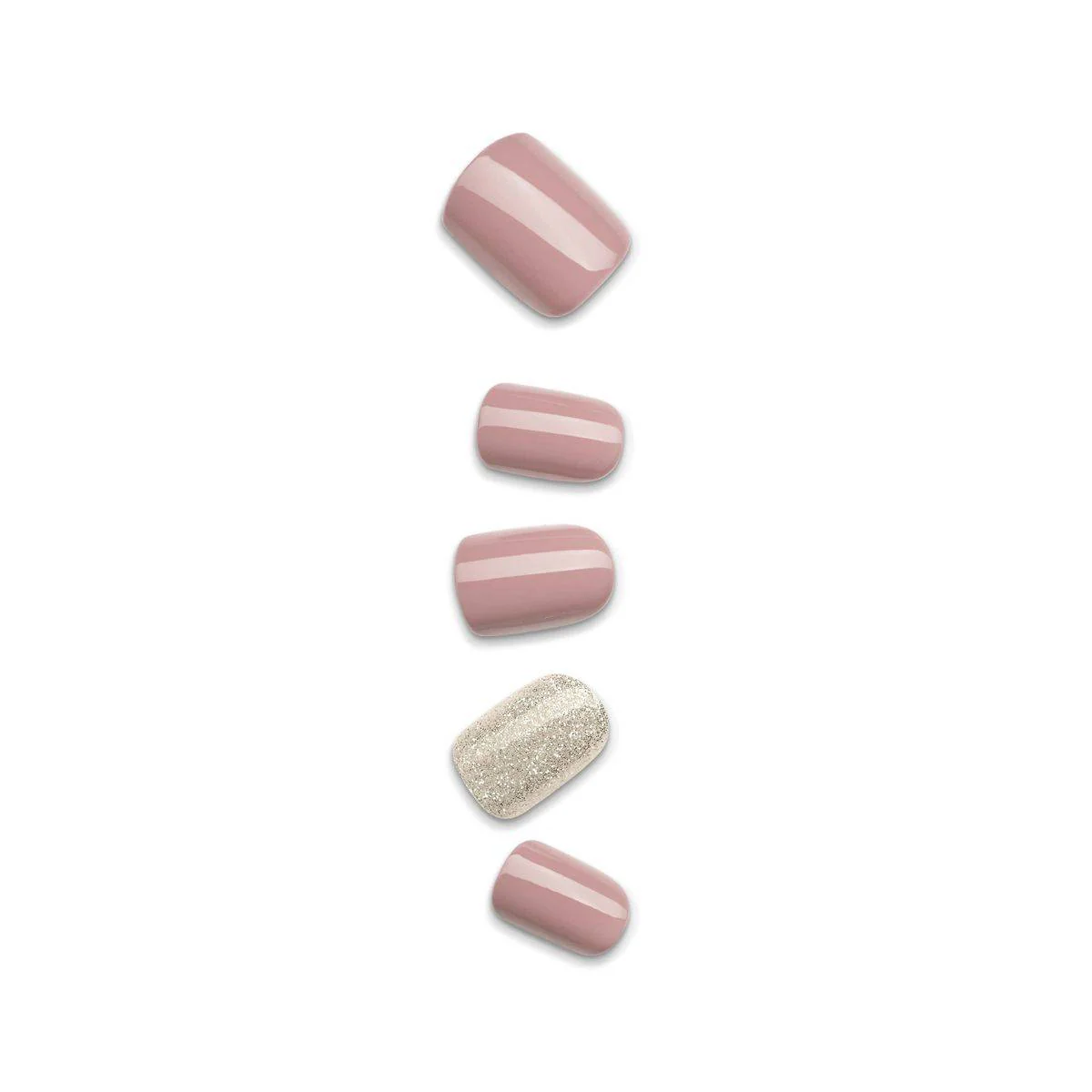 Kiss False Nails KIM002C Impress Press On Manicure One More Chance Short 30 Count - Image 5