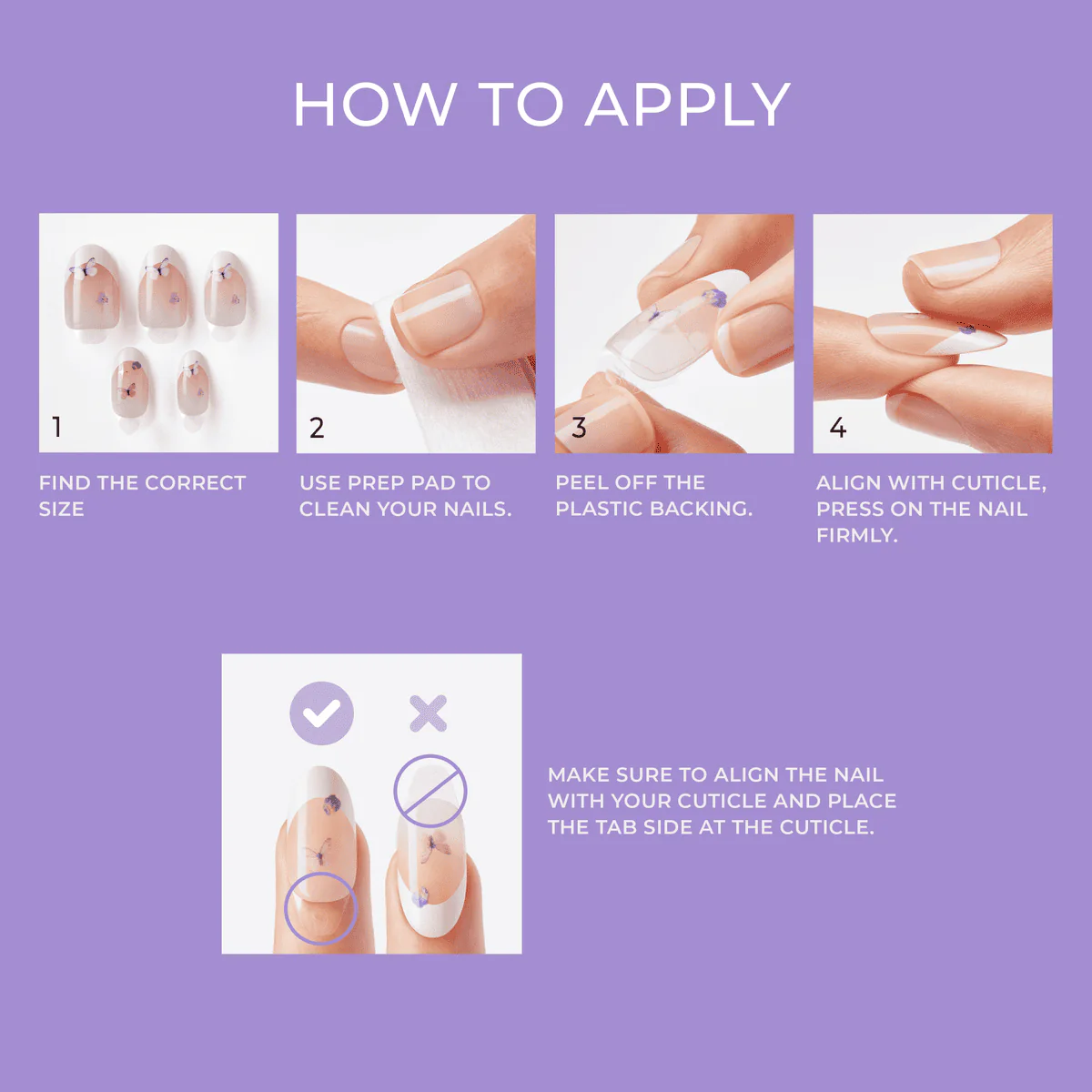 Kiss False Nails KIM016C Impress Press On Manicure Dorothy 30 Count - Image 2