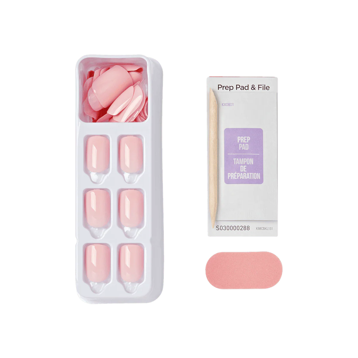 Kiss False Nails KIMC002C Impress Press On Manicure Pick Me Pink 30 Count - Image 5