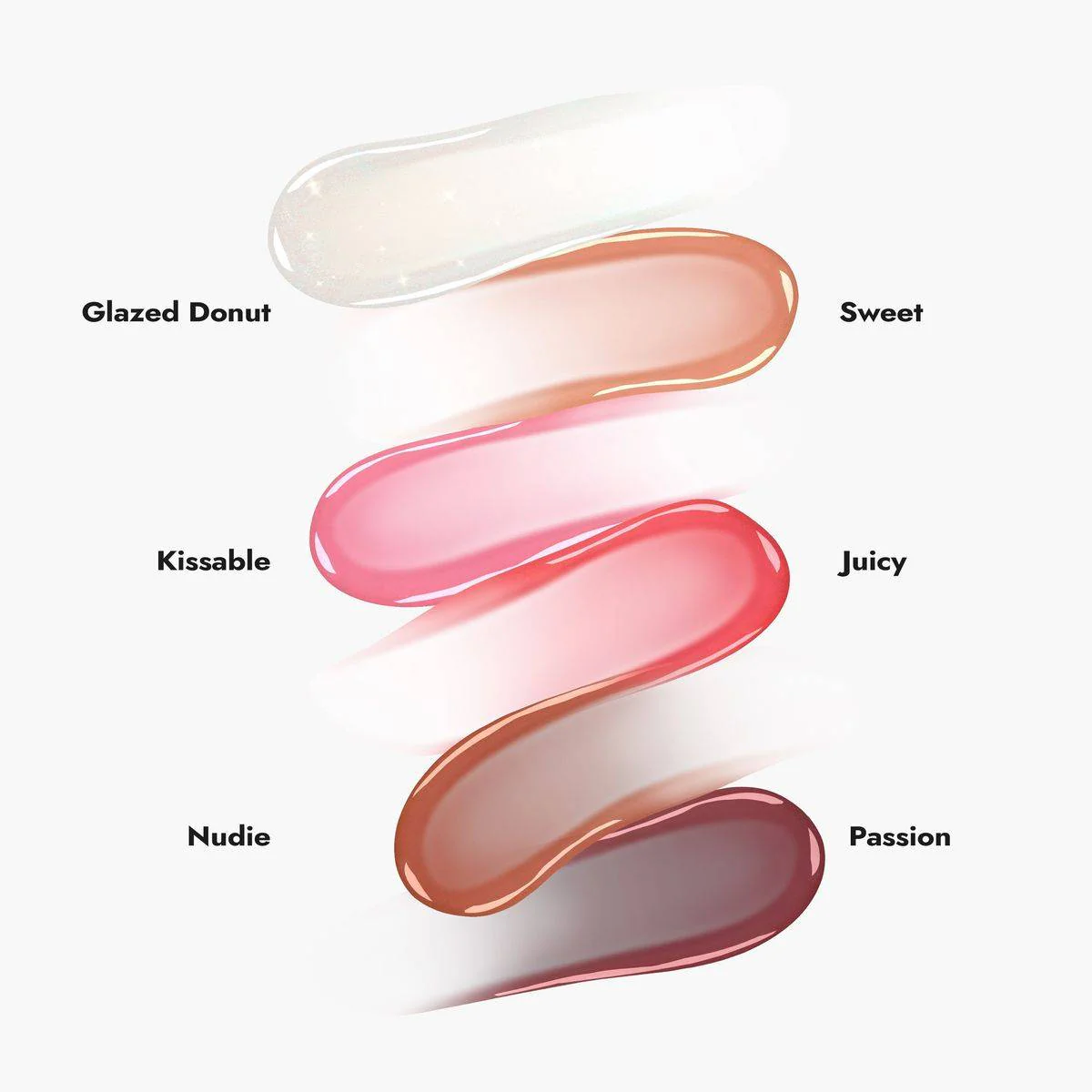 LA Girl Glazed Lippie Lip Serum Passion 12ml - Image 3