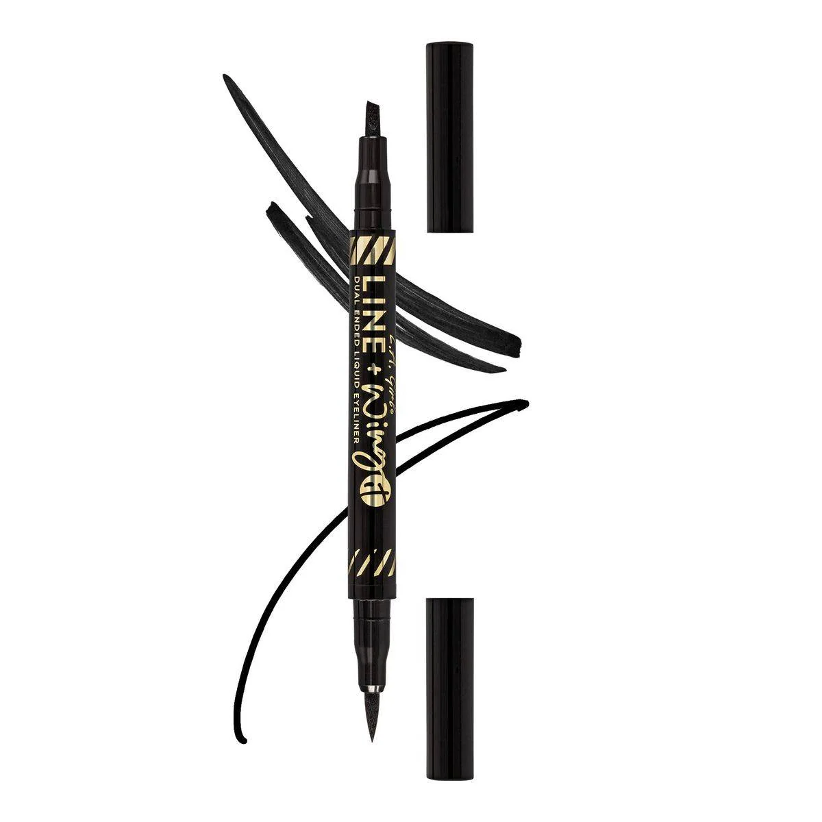 LA Girl Line + Wing It Dual Ended Liquid Eyeliner Black 1.18ml