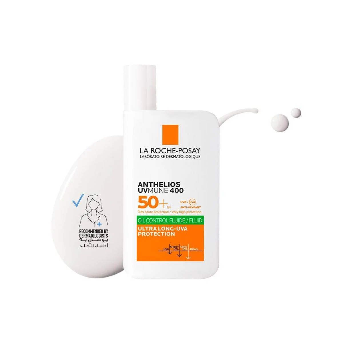 La Roche Posay Anthelios UVMune 400 SPF50+ Invisible Fluid 50ml B1G1 OFFER - Image 3