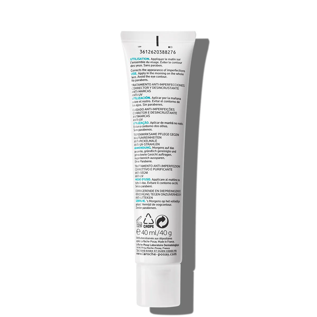 La Roche Posay Effaclar Duo+ SPF30 Acne Treatment Cream 40ml - Image 2