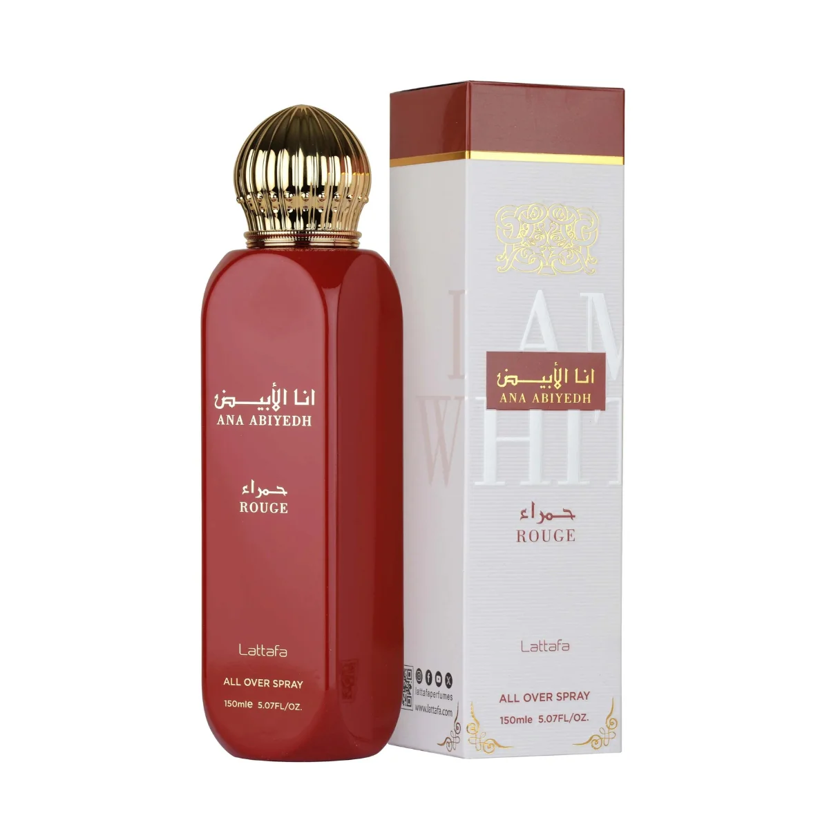 Lattafa Ana AB Rouge All Over Spray 150ml - Image 2