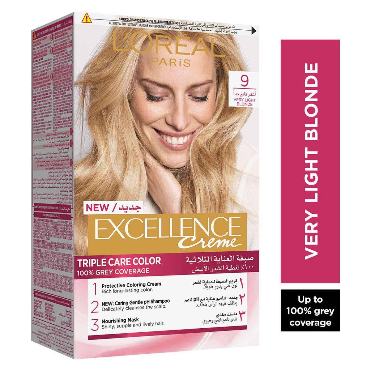 Loreal Paris Excellence 9.0 Very Light Blonde - Image 4