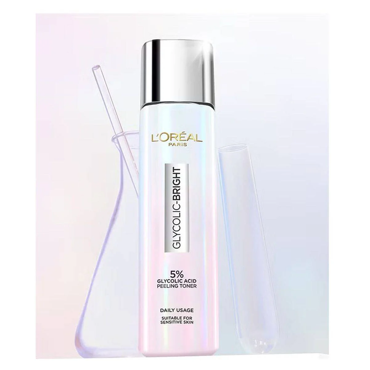 Loreal Paris Glycolic Bright Glycolic Acid Glowing Peeling Toner 128ml - Image 4
