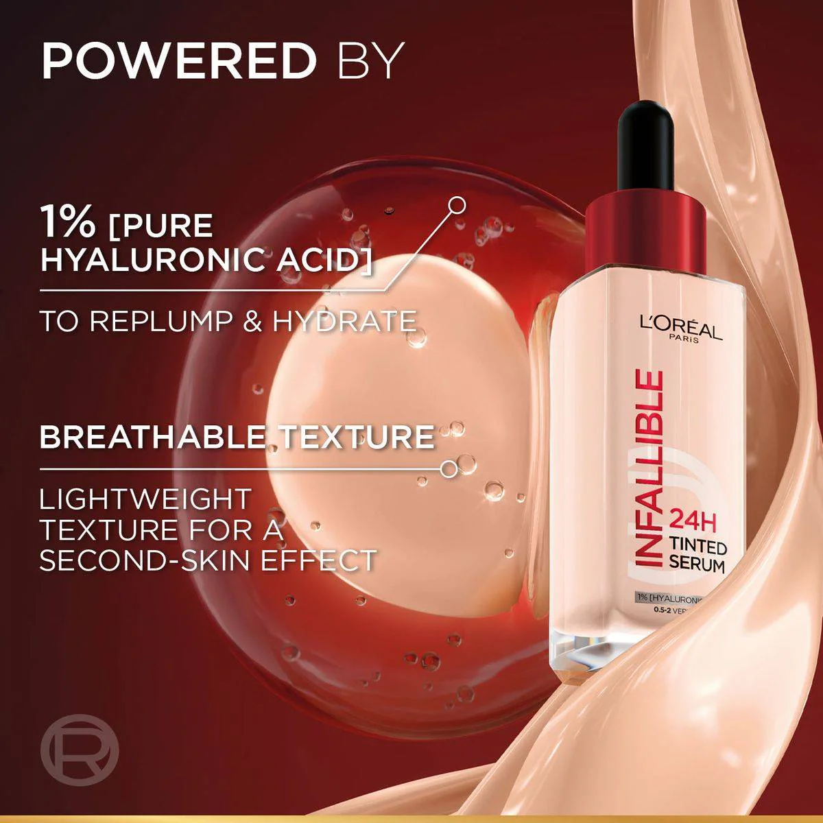 Loreal Paris Infaillible 24Hr Tinted Serum Very Light 0.5-2 - Image 3