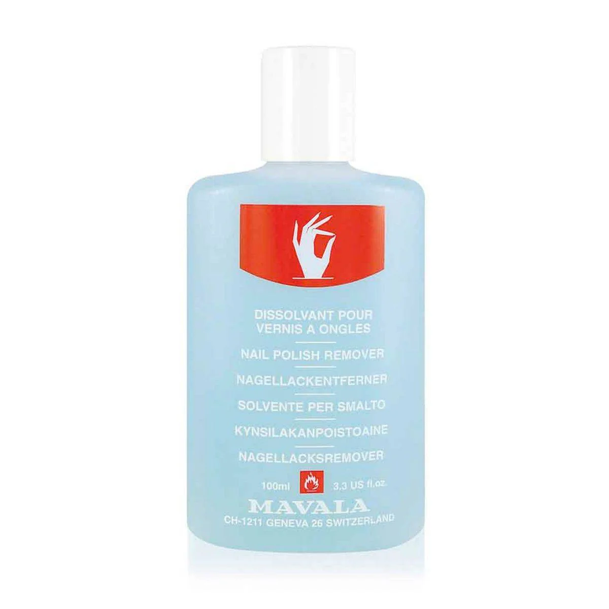 Mavala Nail Polish Remover Blue 100ml