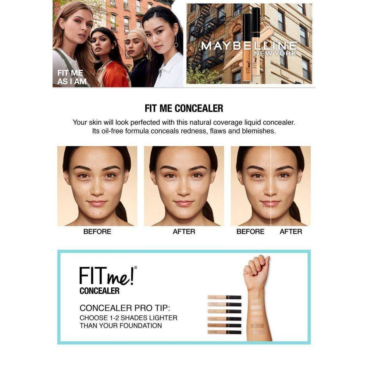 Maybelline Fit Me Concealer 30 Cafe - Image 4