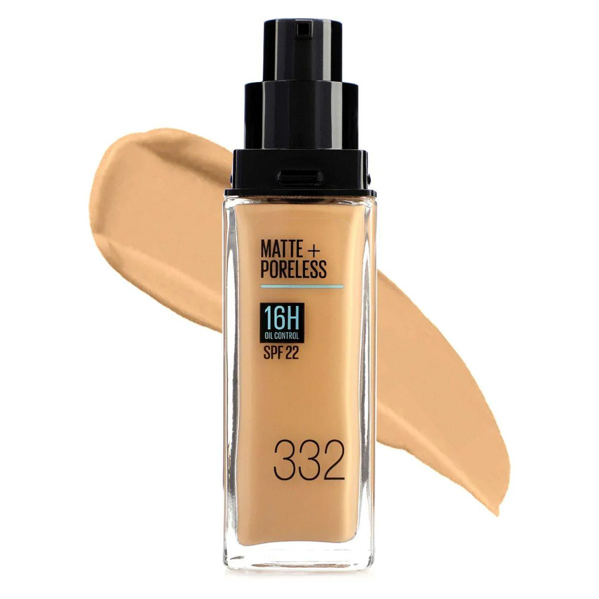 Maybelline Fit Me Matte + Poreless Liquid Foundation SPF22 332 - Image 2