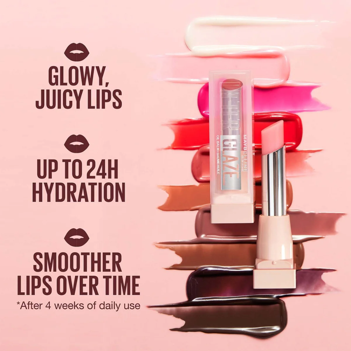 Maybelline Lifter Glaze Oil Balm 03 Rose Bite 2.8g - Image 5