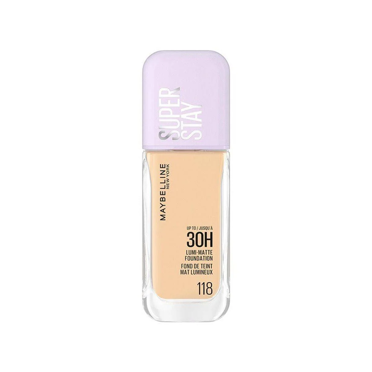 Maybelline Superstay 30H Lumi Matte Foundation 118