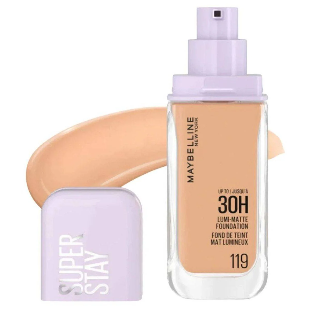 Maybelline Superstay 30H Lumi Matte Foundation 119 - Image 2
