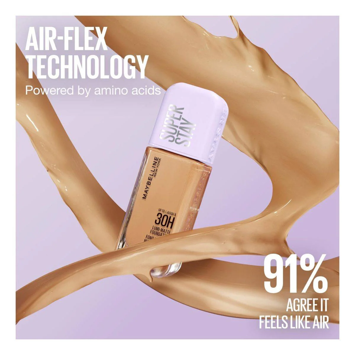 Maybelline Superstay 30H Lumi Matte Foundation 327 - Image 3