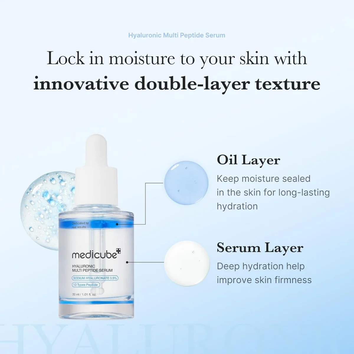Medicube Hyaluronic Multi Peptide Serum 30ml - Image 3