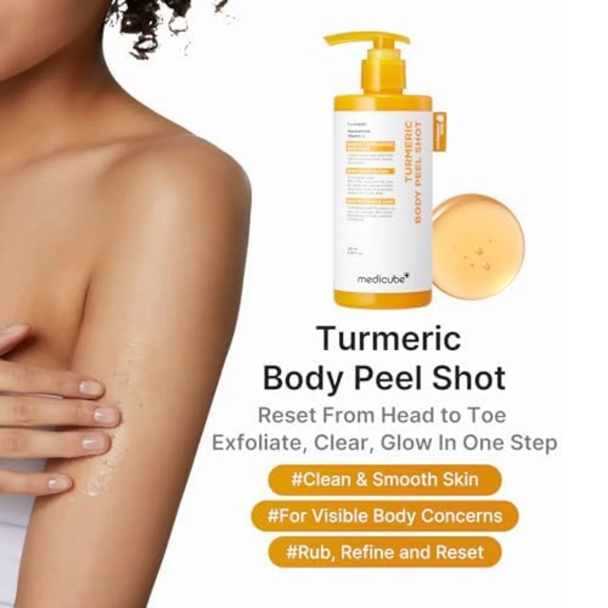 Medicube Kojic Acid Turmeric Body Peel Shot 280ml - Image 2