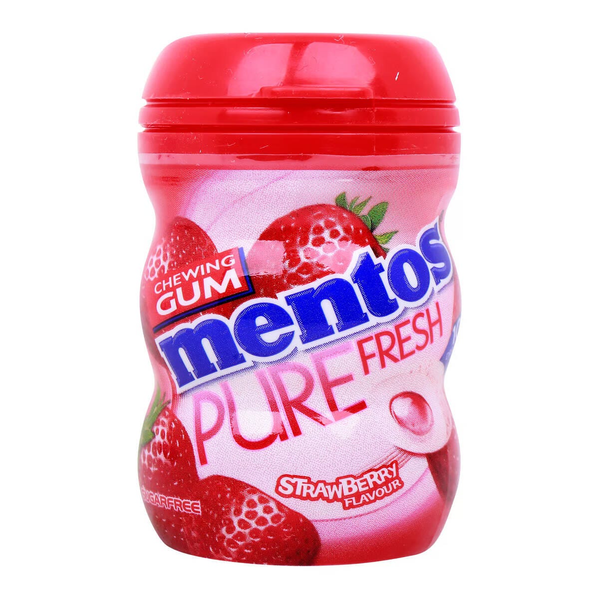 Mentos Nano Pure Fresh Chewing Gum Strawberry 10 Pieces