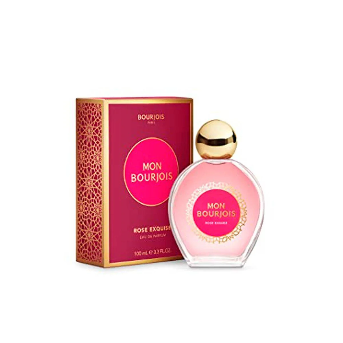 Mon Bourjois Rose Exquise Eau de Parfum 100ml - Image 7