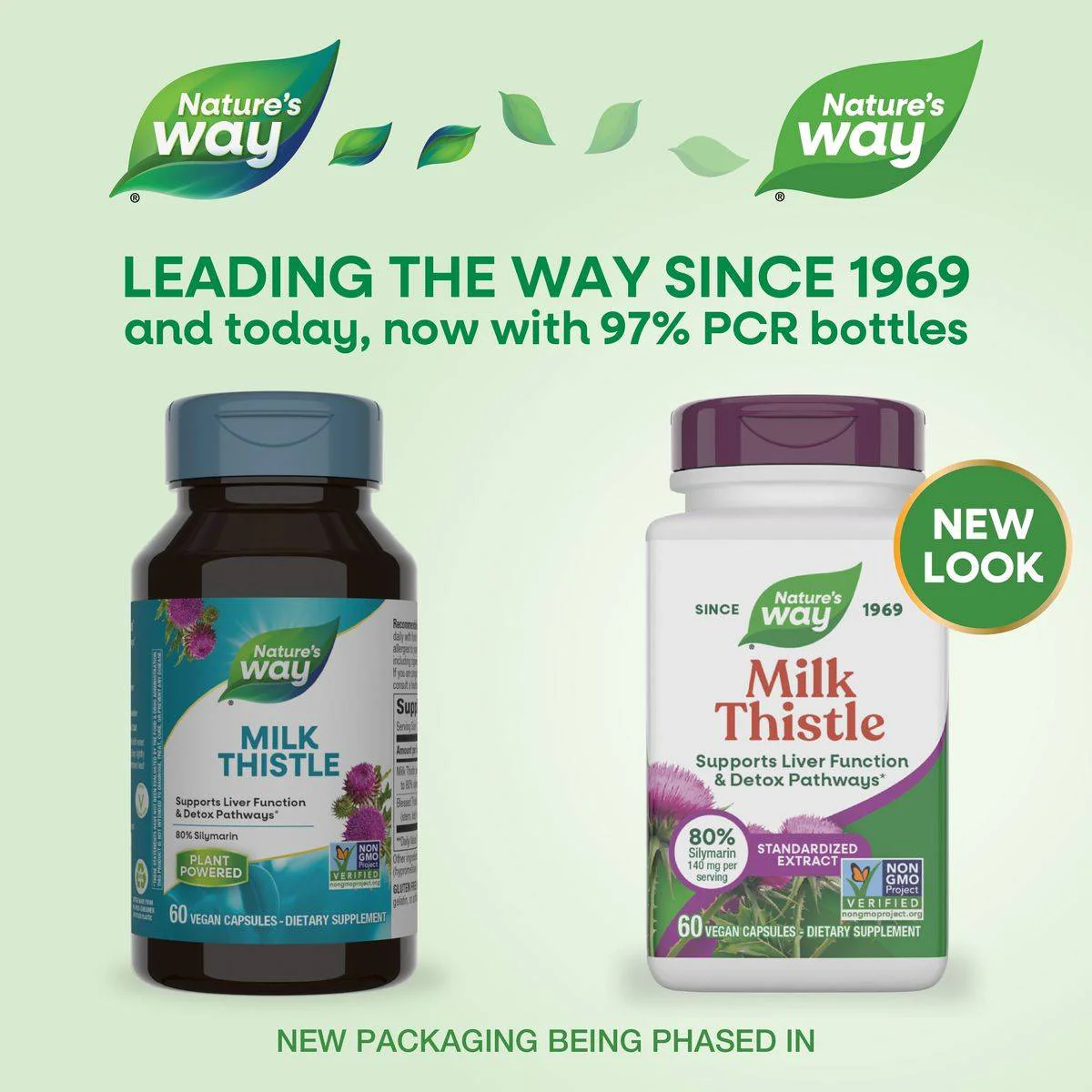 Natures Way Milk Thistle 60 VegeCapsules - Image 4