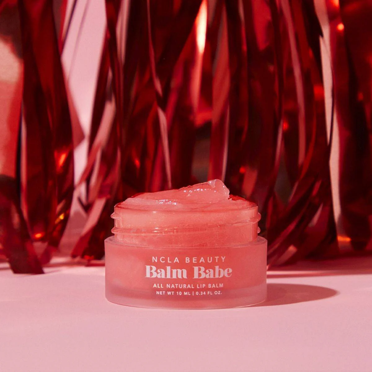 NCLA Beauty Balm Babe Lip Balm Pink Champagne 10ml - Image 2