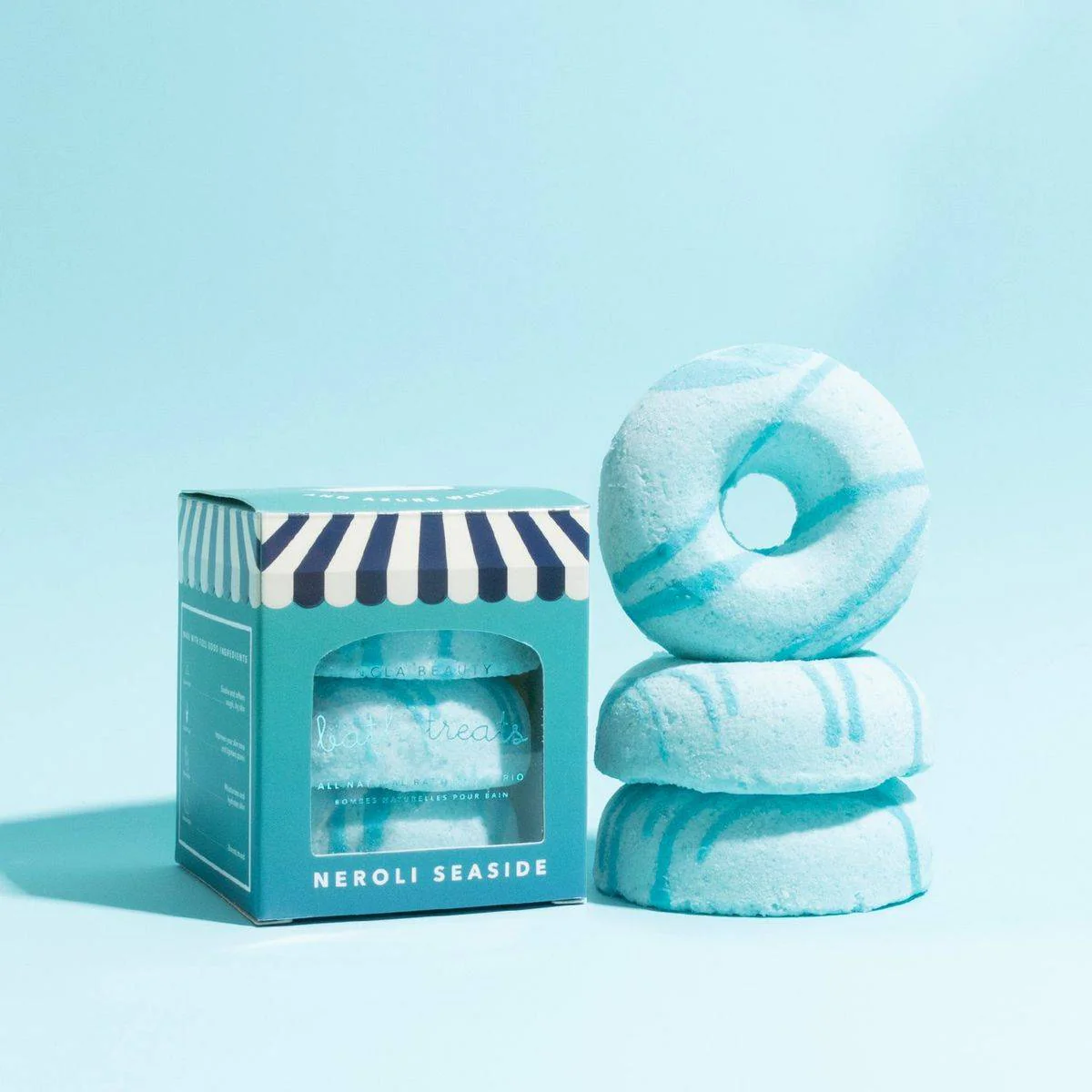 NCLA Beauty Bath Treats Bath Bomb 65g x 3 Set Neroli Bath - Image 2