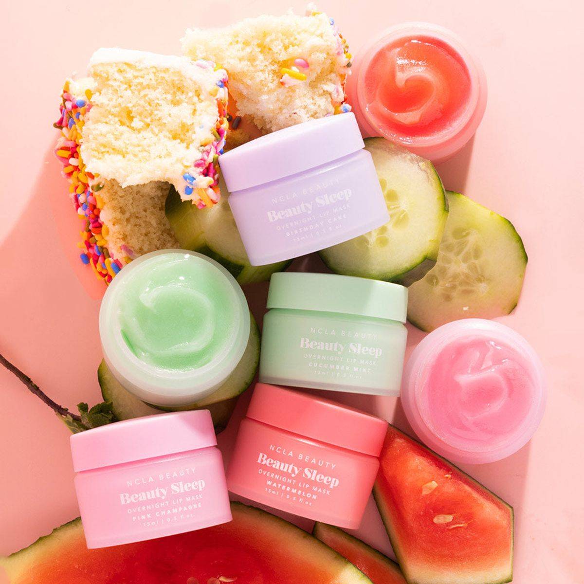 NCLA Beauty Beauty Sleep Lip Mask Watermelon 15ml - Image 2