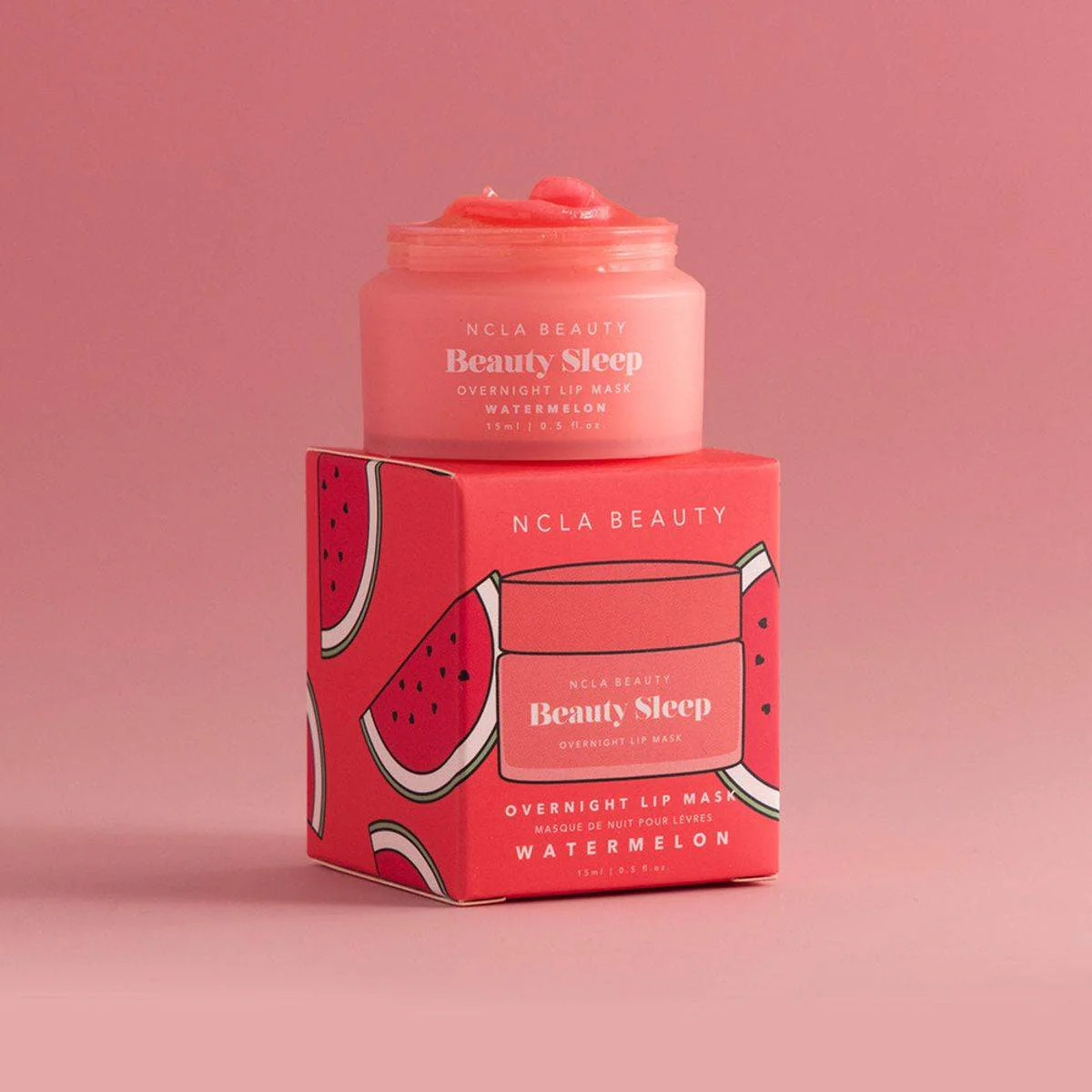 NCLA Beauty Beauty Sleep Lip Mask Watermelon 15ml - Image 4