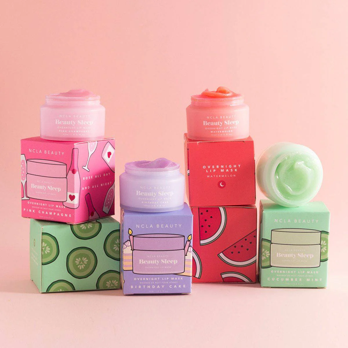 NCLA Beauty Beauty Sleep Lip Mask Watermelon 15ml - Image 5