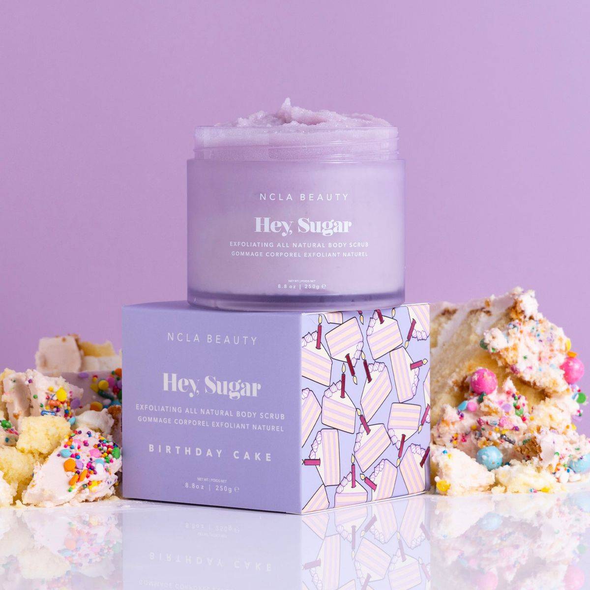 NCLA Beauty Hey Sugar Body Scrub Birthday Cake 250ml - Image 5