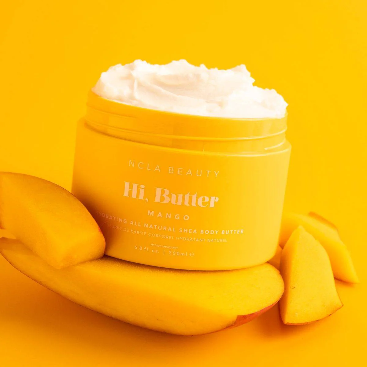 NCLA Beauty Hi Butter Body Butter Mango Vanilla 200ml - Image 4