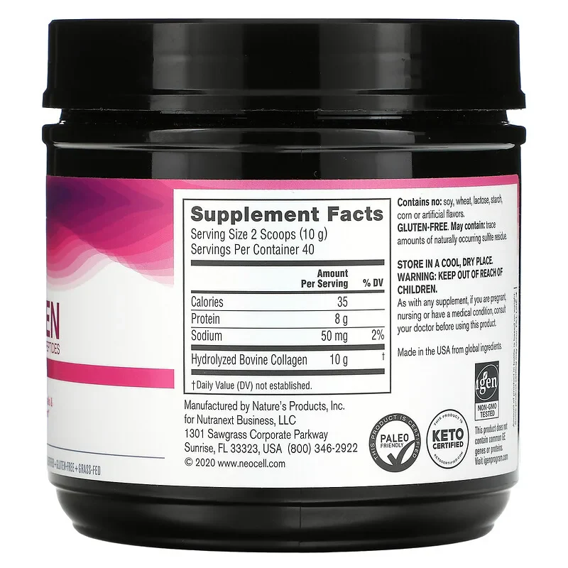 Neocell Super Collagen Peptides Powder 400g - Image 2