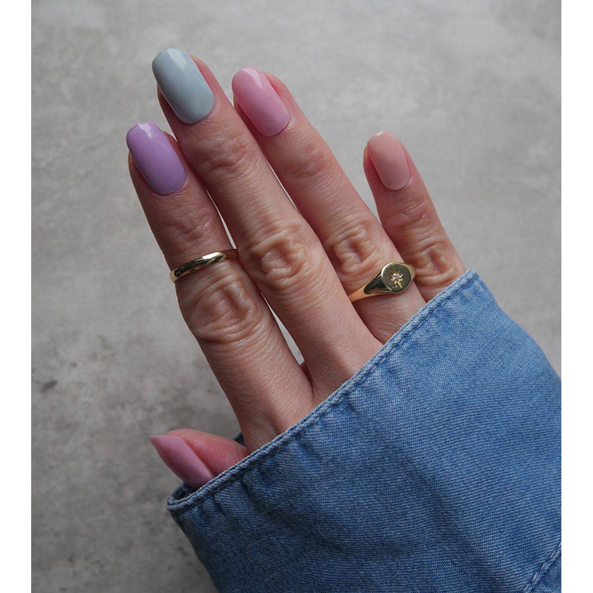 Nodspark Manicure On the Go No Drying Time Nail Wrap Candy Pastel Color chart - Image 2