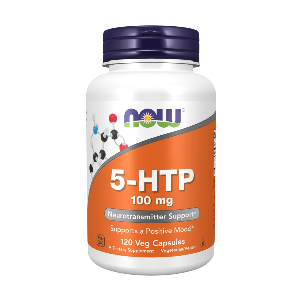 Now 5HTP 100mg 120 Vegetarian Capsules