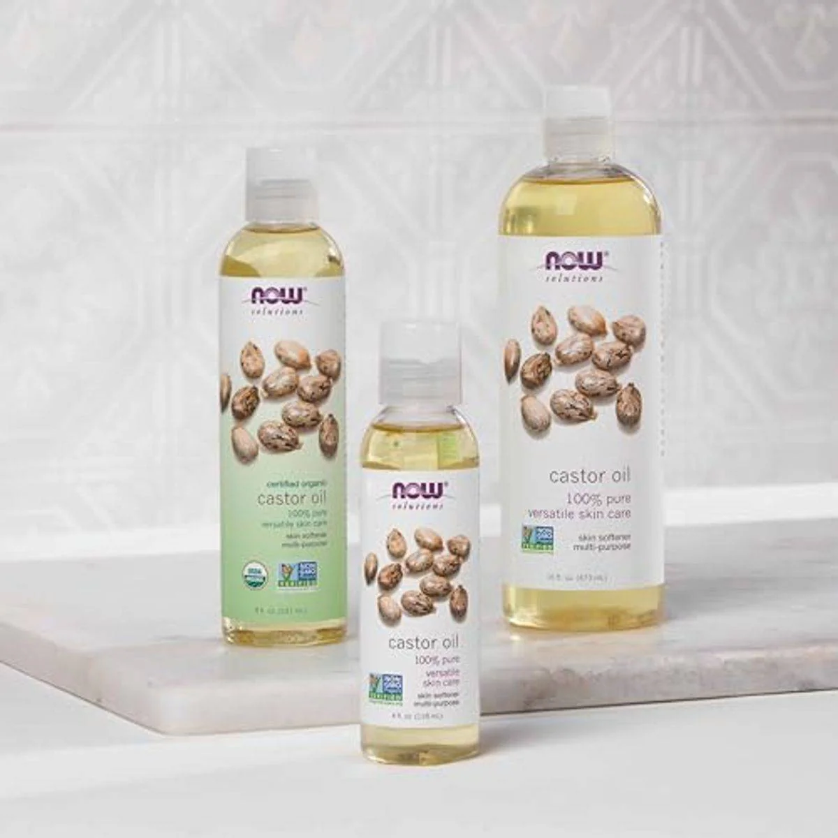 Now Essential Oil 100% Pure Castor Oil 118ml - Image 2