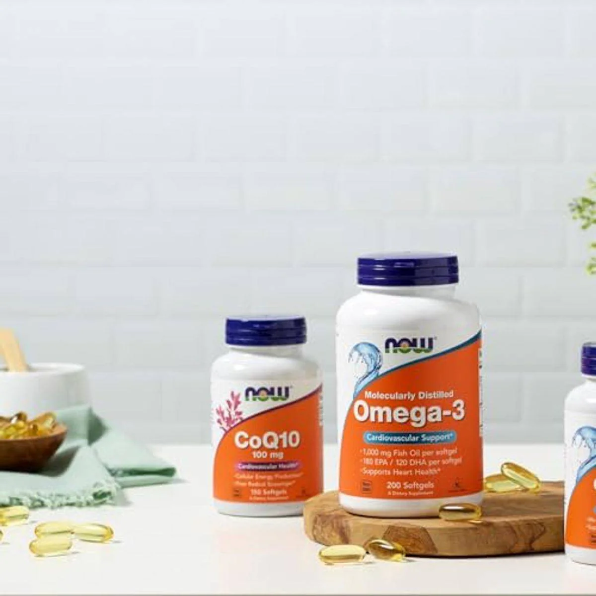 Now Fish Oil Ultra Omega 3 180 Softgels - Image 4