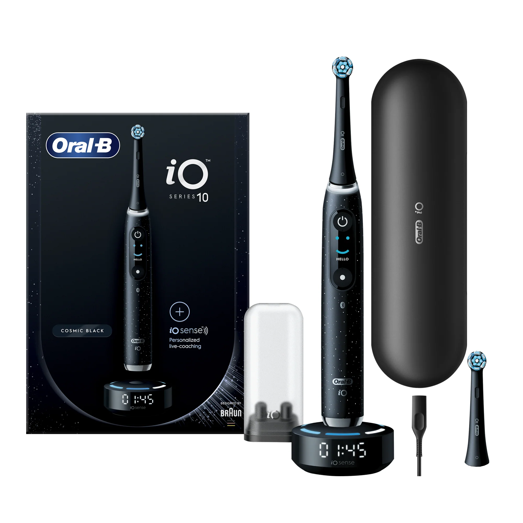 Oral B Electric Toothbrush Rechargeable iO10 Cosmic Black - Image 2