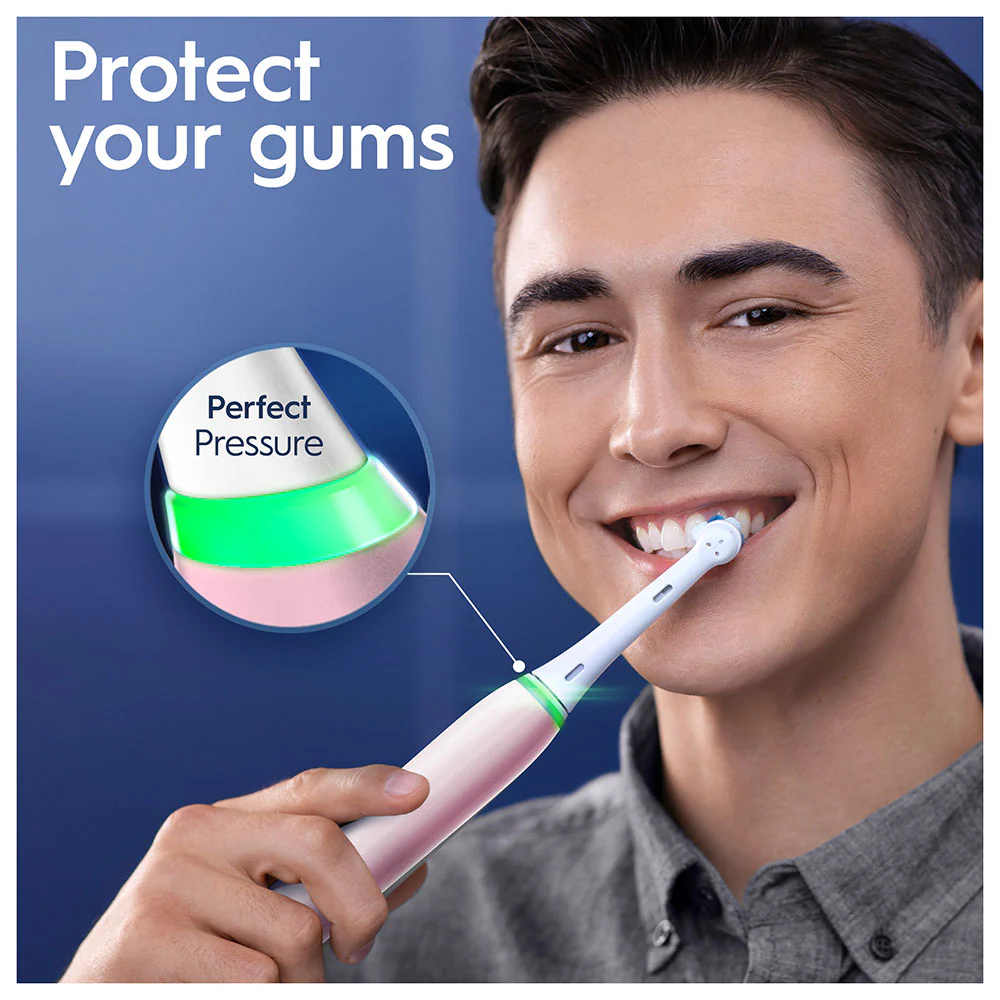 Oral B Electric Toothbrush Rechargeable iOM6 Pink - Image 5