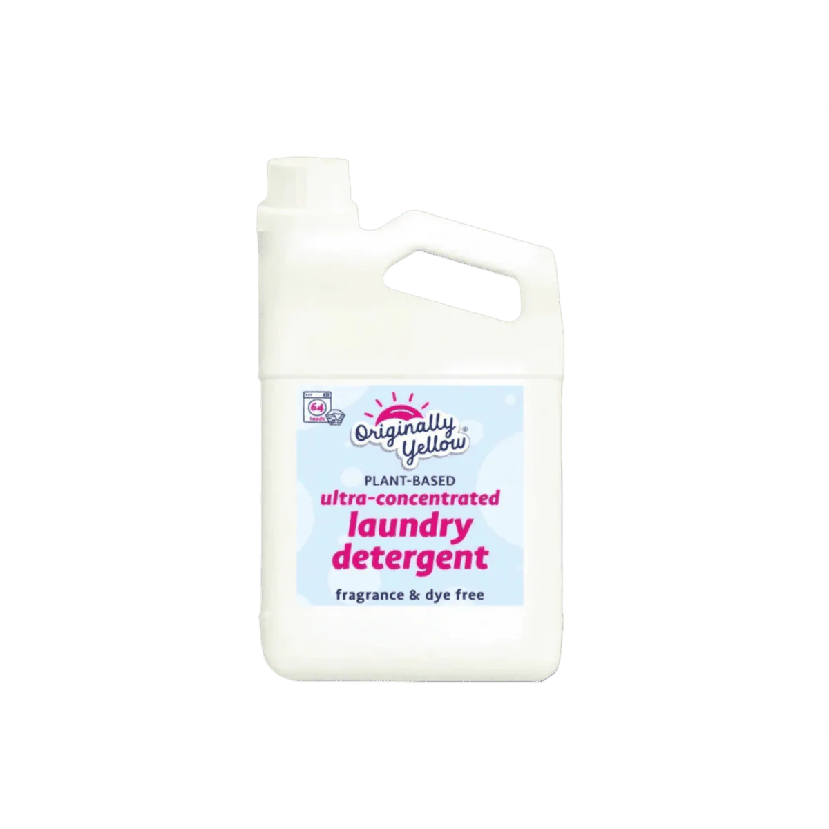 Originally Yellow Laundry Detergent Fragrance & Dye Free 1.89L - Image 4