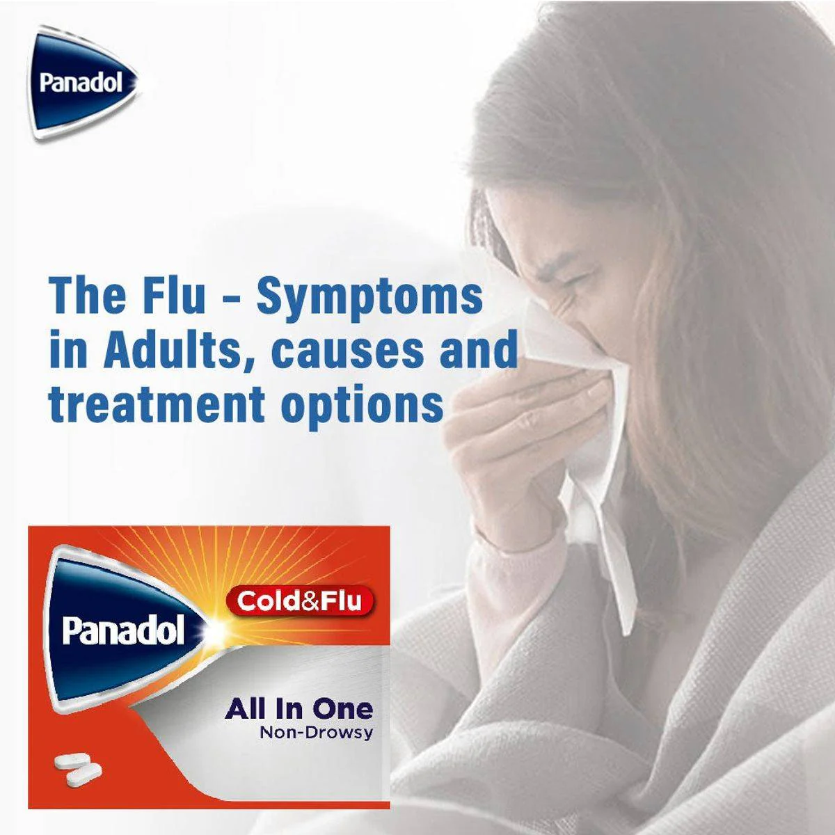 Panadol Cold & Flu All in One 24 Tablets - Image 4