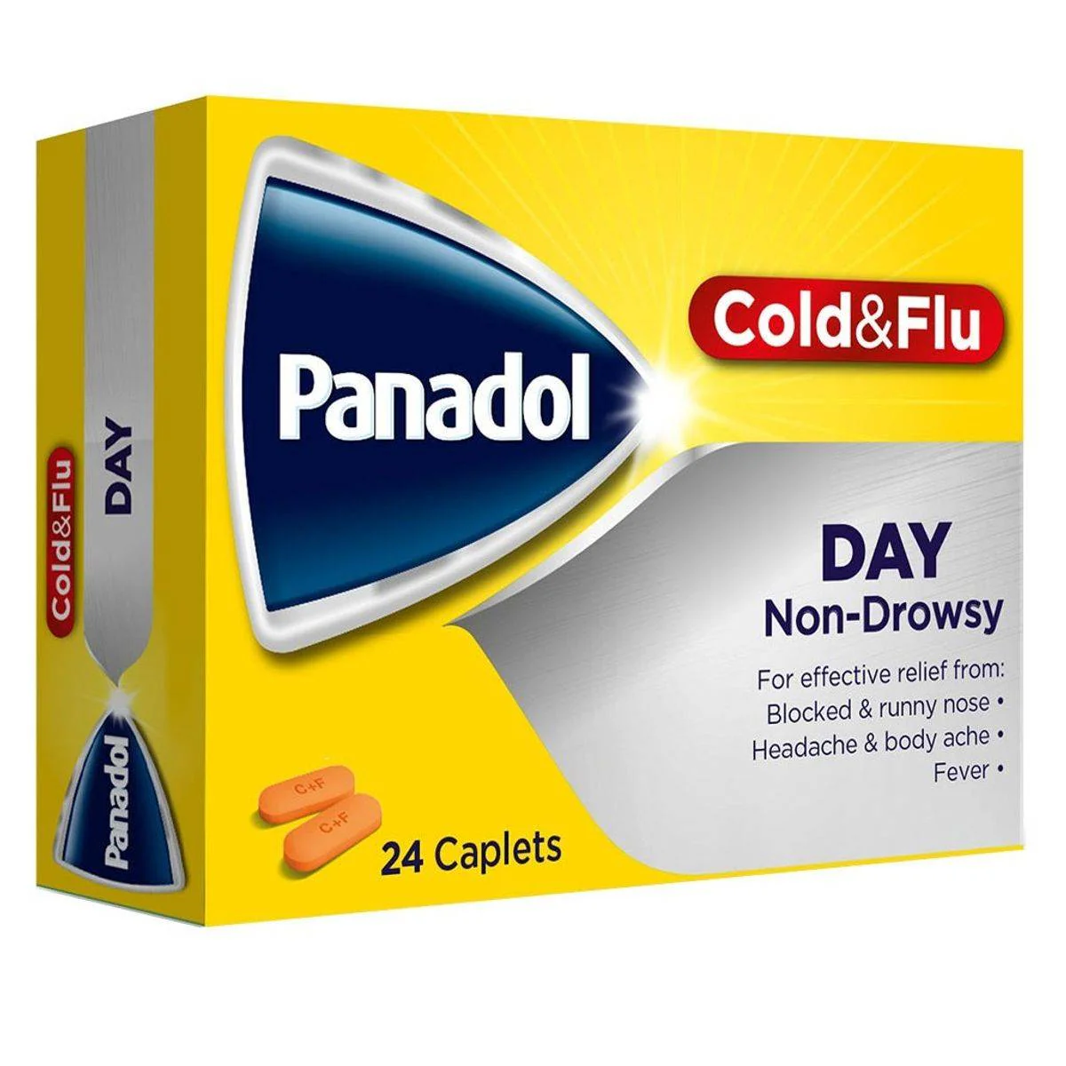 Panadol Cold & Flu Day 24 Tablets - Image 4