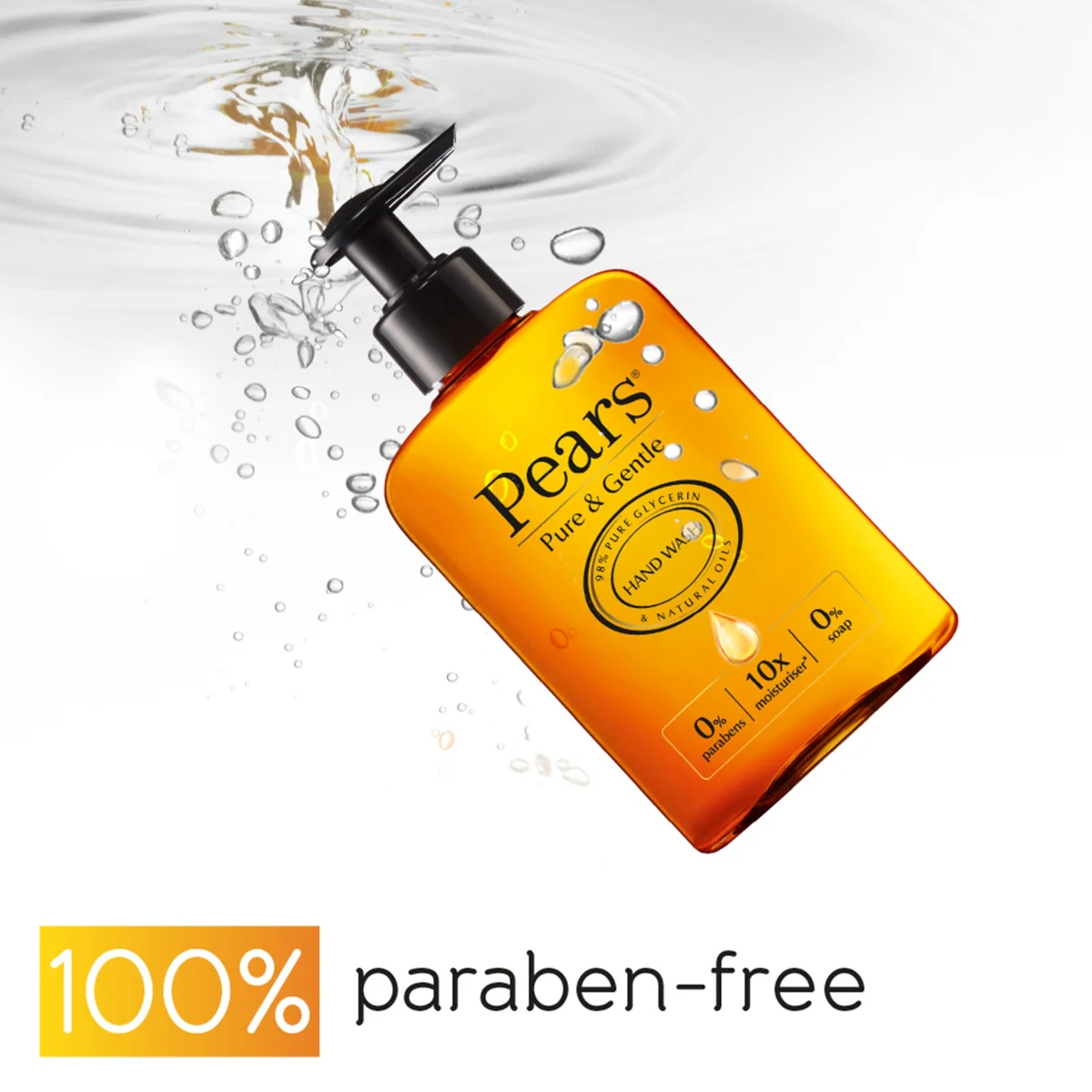 Pears Hand Wash Pure & Gentle 250ml - Image 3