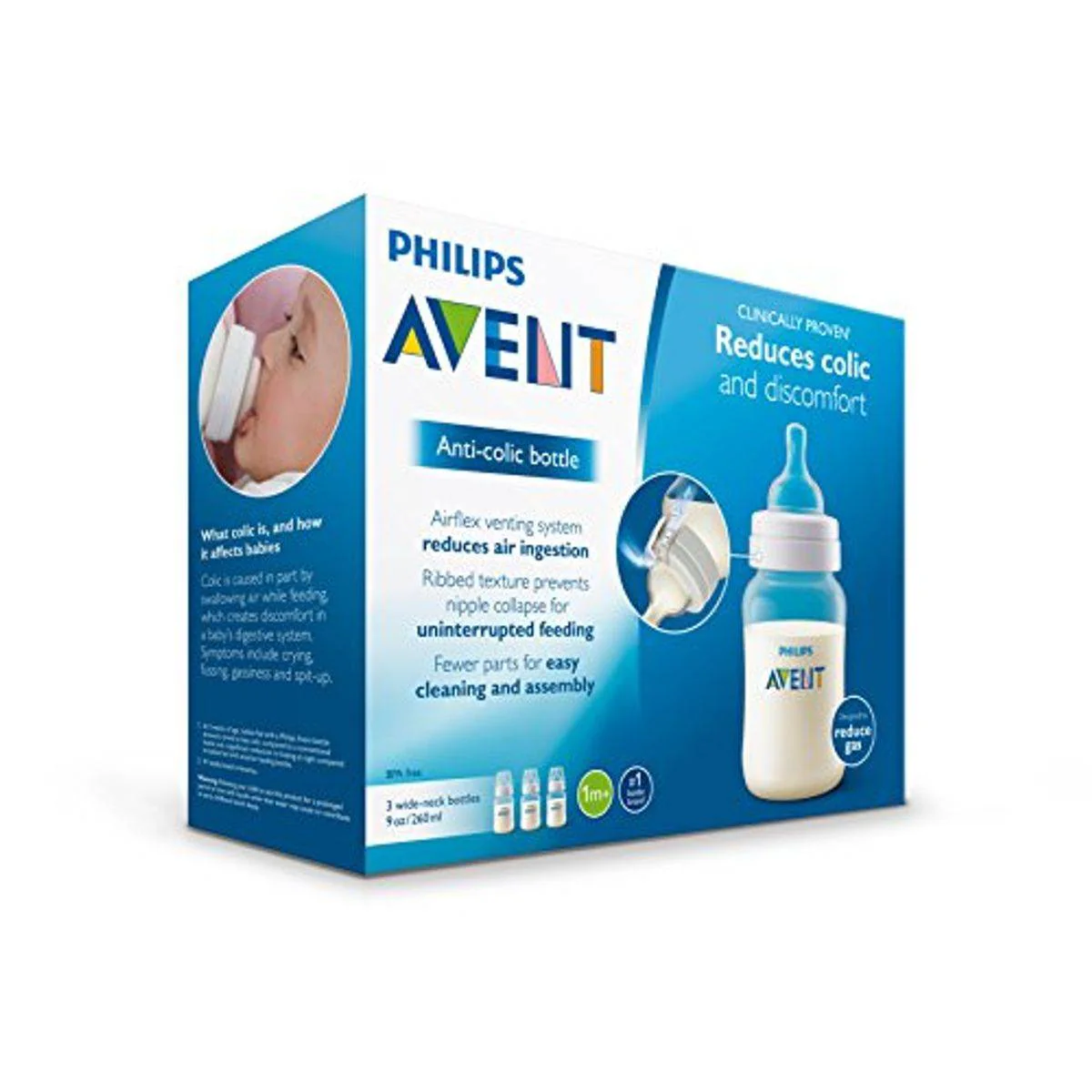 Philips Avent Anti Colic Bottle 260ml - Image 3