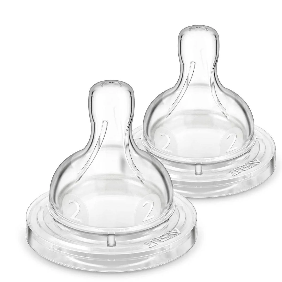 Philips Avent Anti Colic Teat 1 Month+ 2 Flow 2 Pack