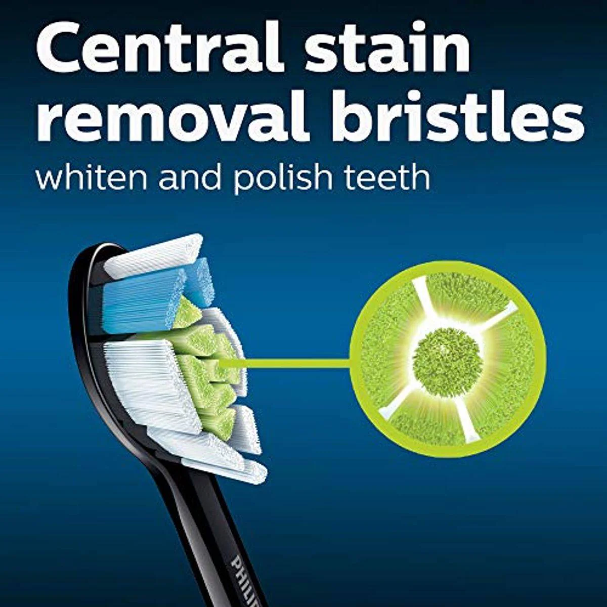 Philips Sonicare Toothbrush Heads Diamond Clean Black HX6062/96 2 Pack - Image 3