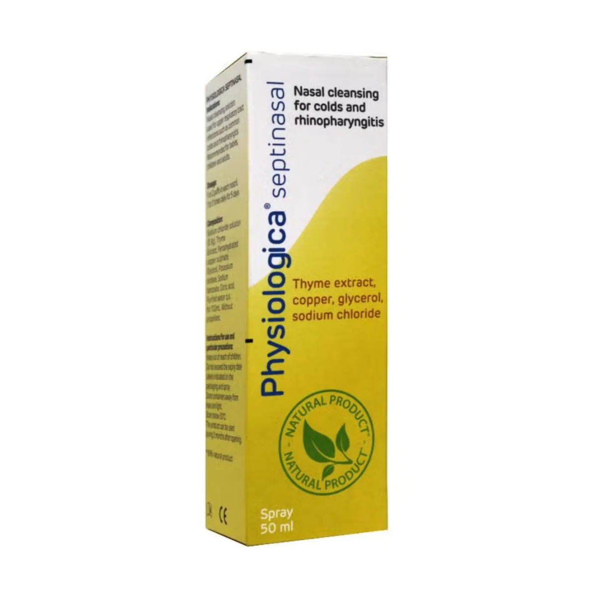 Physiologica Nasal Spray Septinasal Isotonic 50ml