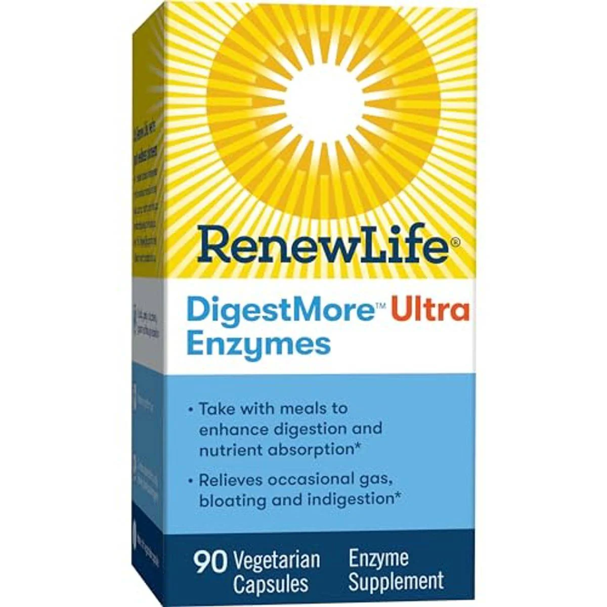 Renew Life DigestMore Ultra Enzymes 90 Vegetarian Capsules - Image 5