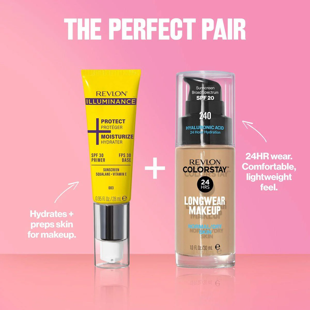 Revlon Illuminance Protect + Moisturize SPF30 003Primer 28ml - Image 5