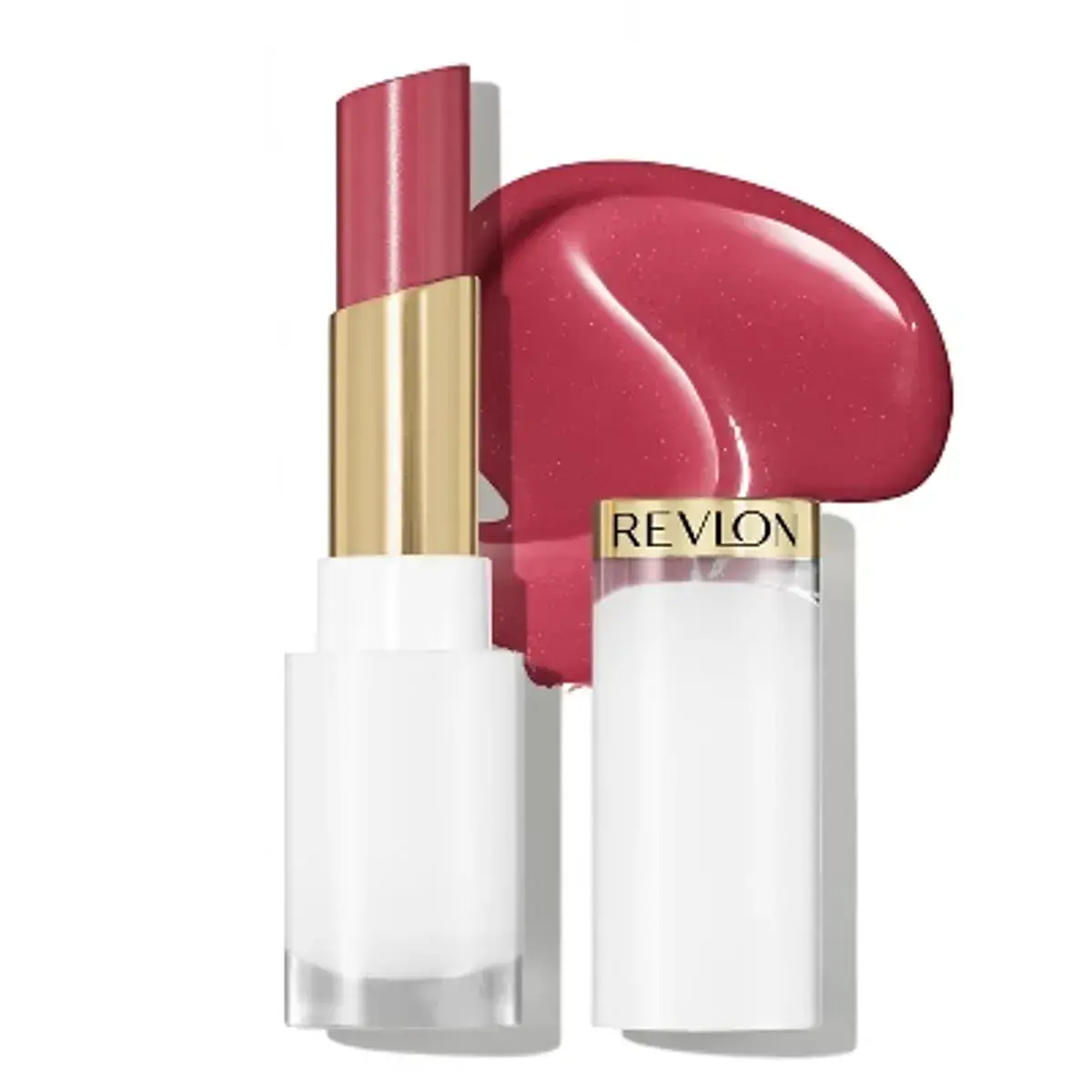 Revlon Super Lustrous Glass Shine Balm 005 Glossed Up Rose 3.1ml - Image 2