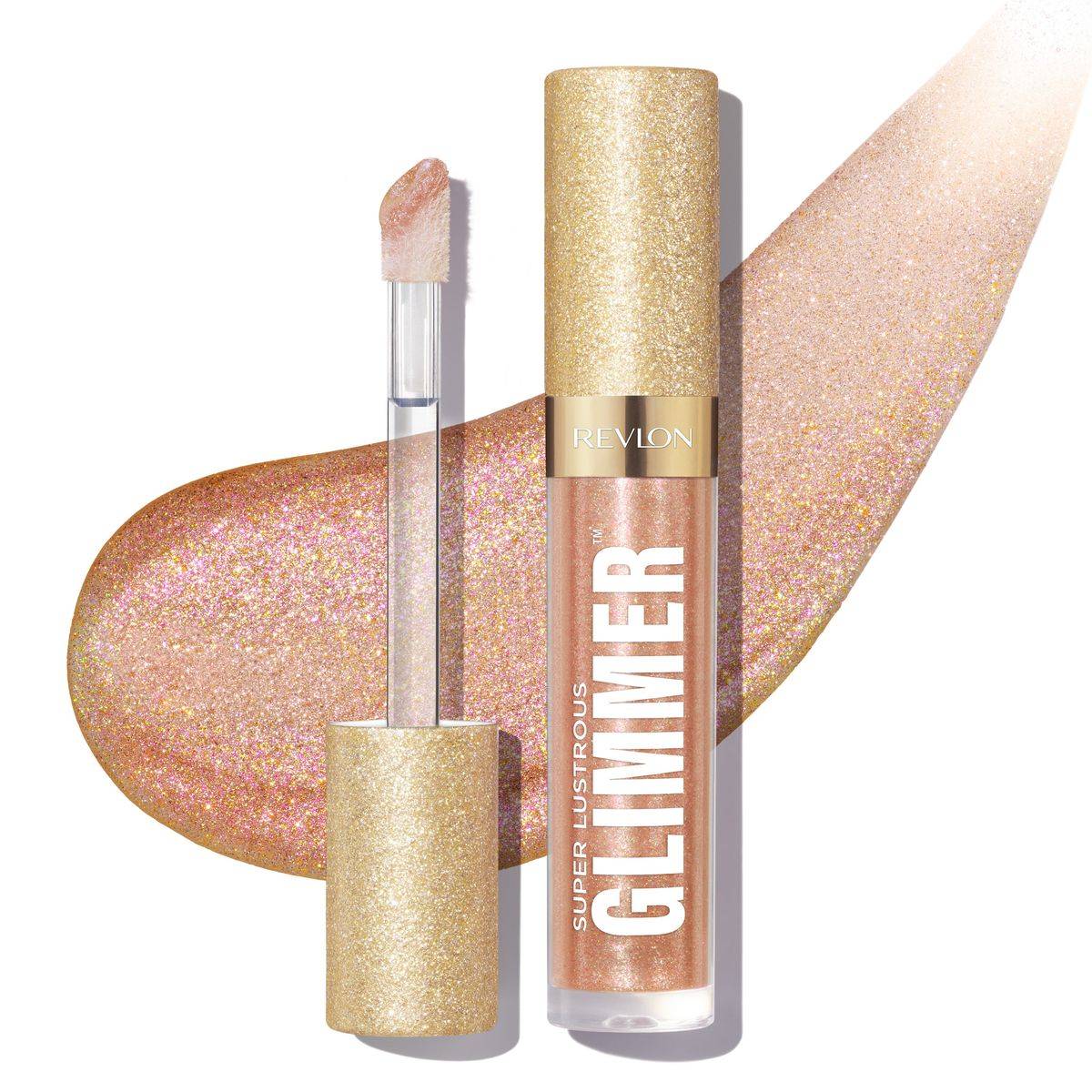 Revlon Super Lustrous Glimmer Gloss 004 Happy Hour 3.8ml - Image 3