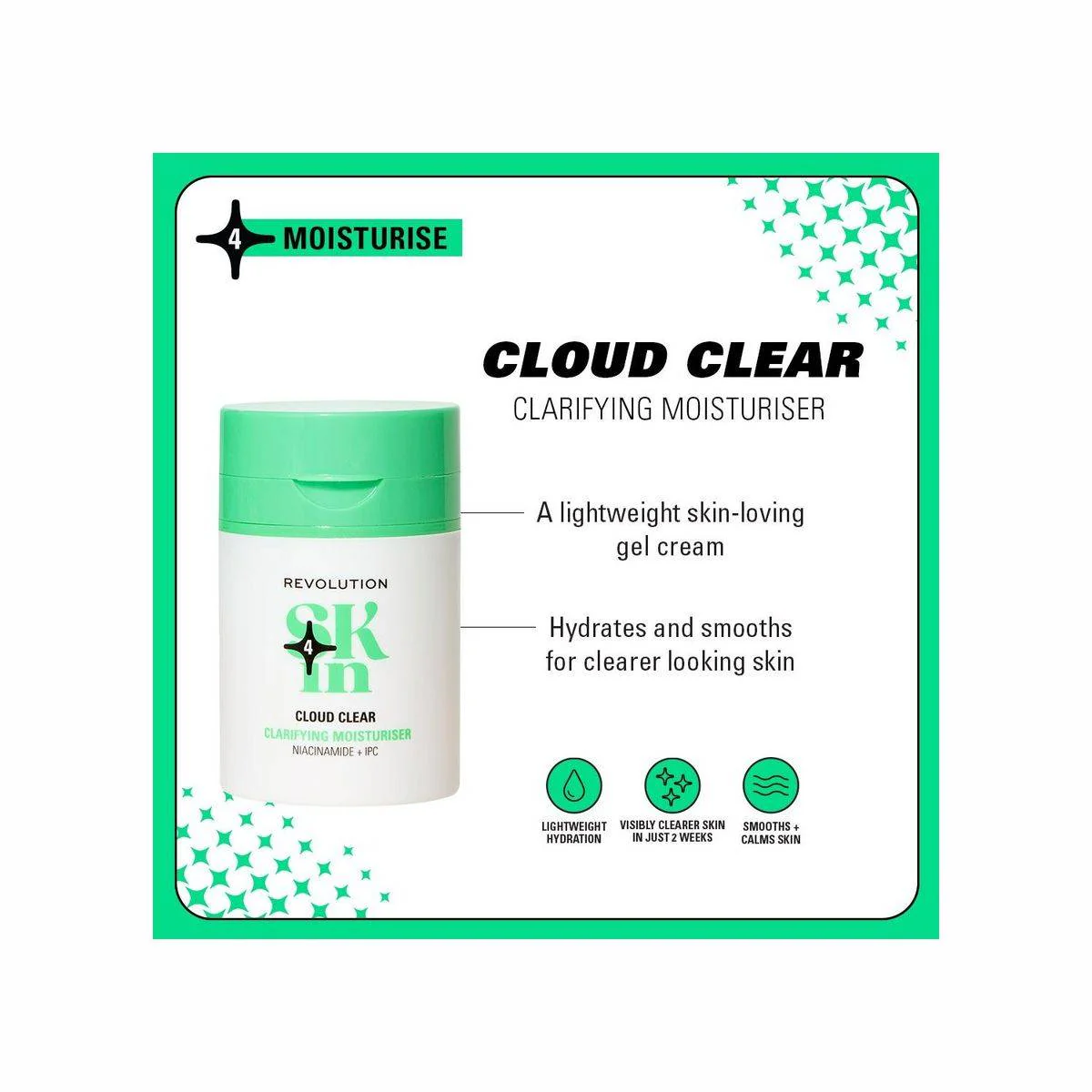 Revolution Skincare Cloudy Clear Clarifying Moisturiser 50ml - Image 2